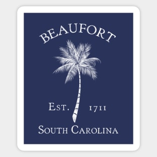 Beaufort South Carolina SC Palmetto Old Style Sticker